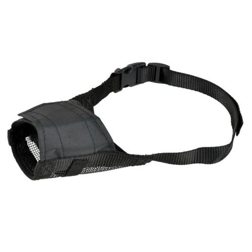 Sikkerheds Mundkurv Nylon small 8x19 cm brun