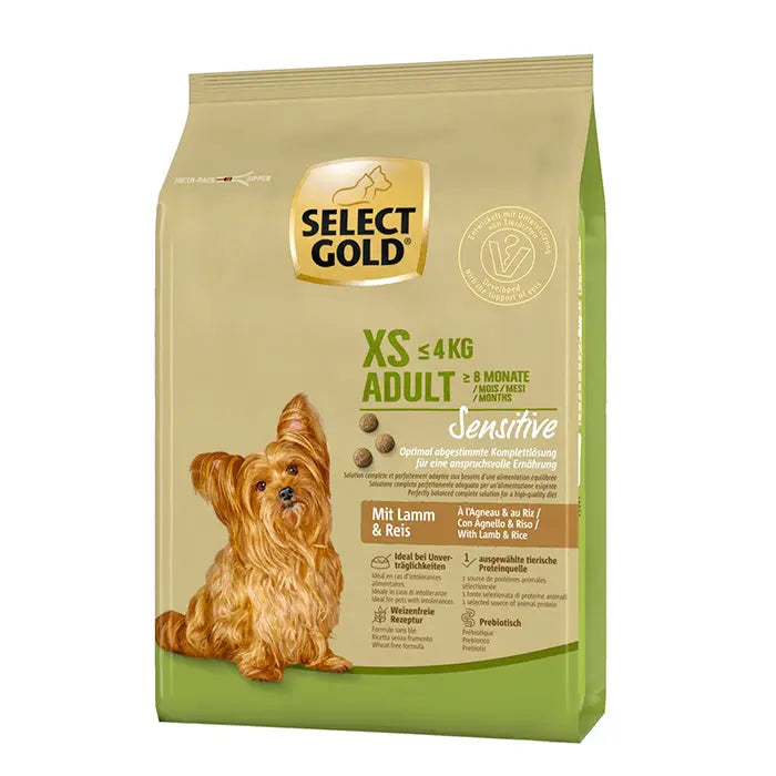 Adult Sensitive X-Small lam & ris 1 kg - Maxi Zoo Danmark