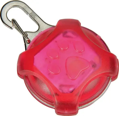 Lygte Blinki Pote ca 100 m synlighed pink - Maxi Zoo Danmark