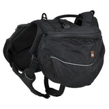 Trekking sele m/lommer L 69-81 cm, sort DOGS CREEK