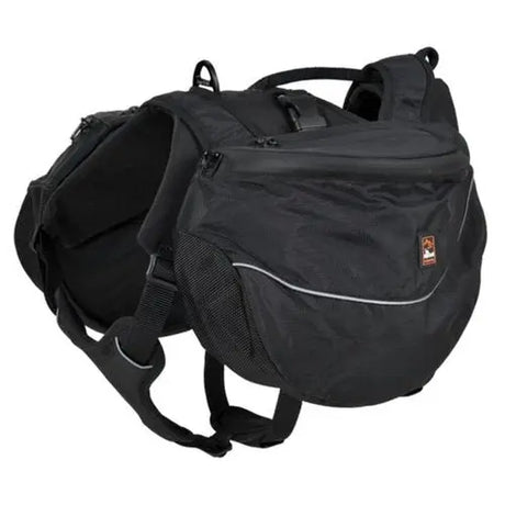 Trekking sele m/lommer L 69-81 cm, sort DOGS CREEK