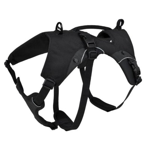 Trekking sele m/lommer XL 79-95 cm, sort