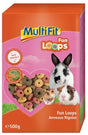 Gnaver og kanin Party Loops 500 g - Maxi Zoo Danmark
