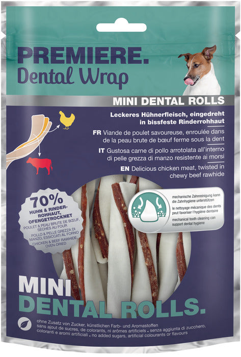 Mini Dental Wraprolls 6 stk - Maxi Zoo Danmark