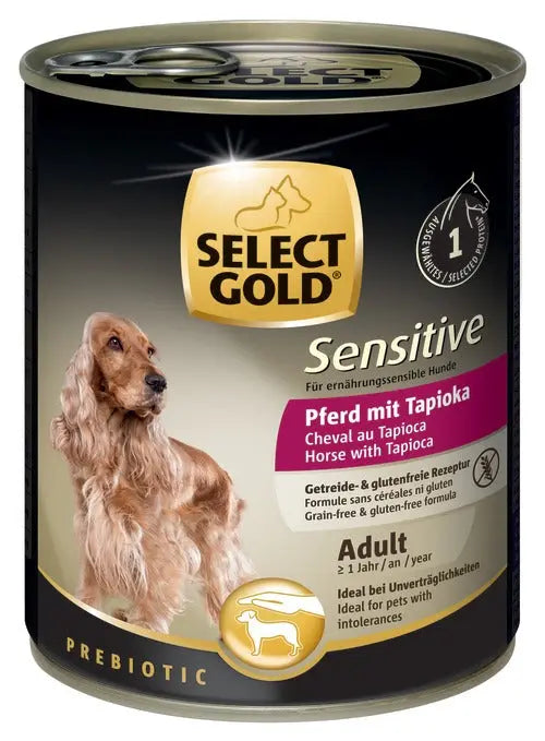 Adult Sensitive, dåse hest Tapioka 800 g - Maxi Zoo Danmark