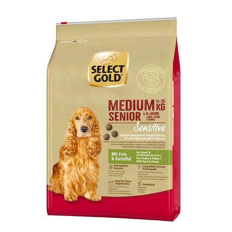 Senior Medium Sensitive and & kartoffel 4 kg - Maxi Zoo Danmark