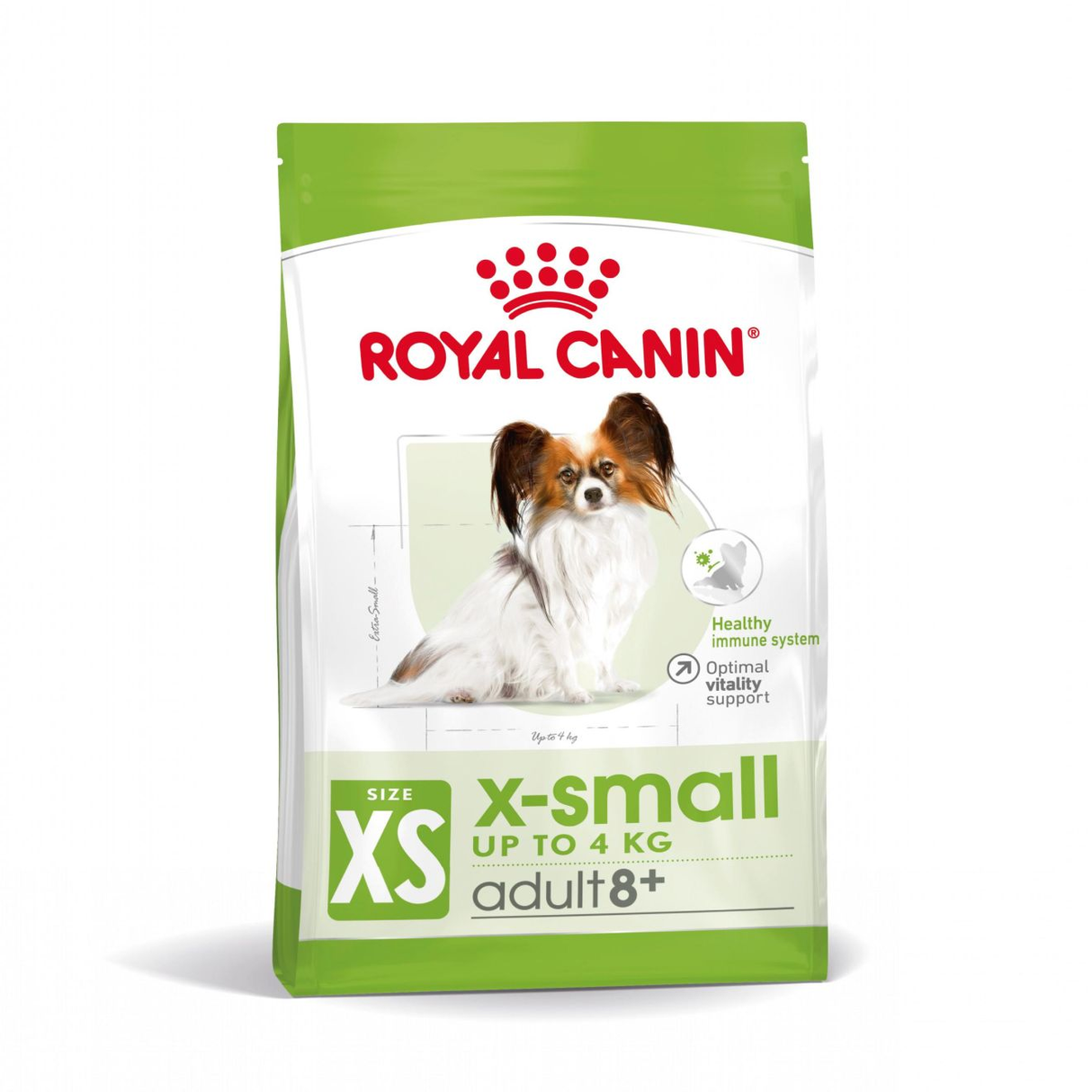 Adult XS small+8, 3 kg