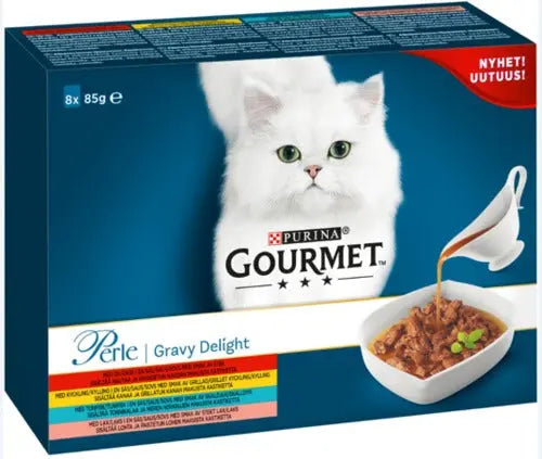 Adult menuboks, pouch Gravy delight 8 x 85 g - Maxi Zoo Danmark