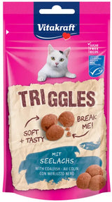 Triggles kattesnack med sej 40 g - Maxi Zoo Danmark