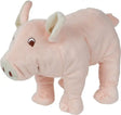 Plyslegetøj Gris 25 cm lyserød - Maxi Zoo Danmark