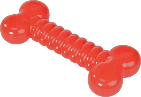 TPR gummilegetøj ben 14 cm rød - Maxi Zoo Danmark