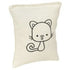 Hyggepude m/catnip 8x7 cm råhvid - Maxi Zoo Danmark