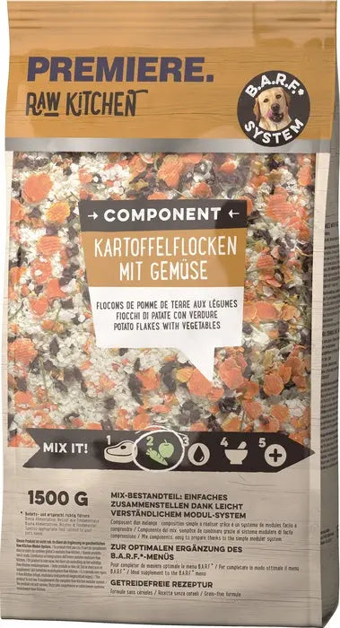 Raw Kitchen comp 2 kartofler m/ grønt 1,5 kg - Maxi Zoo Danmark