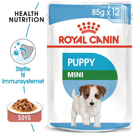 Puppy Mini menu pouch 12 x 85 g - Maxi Zoo Danmark
