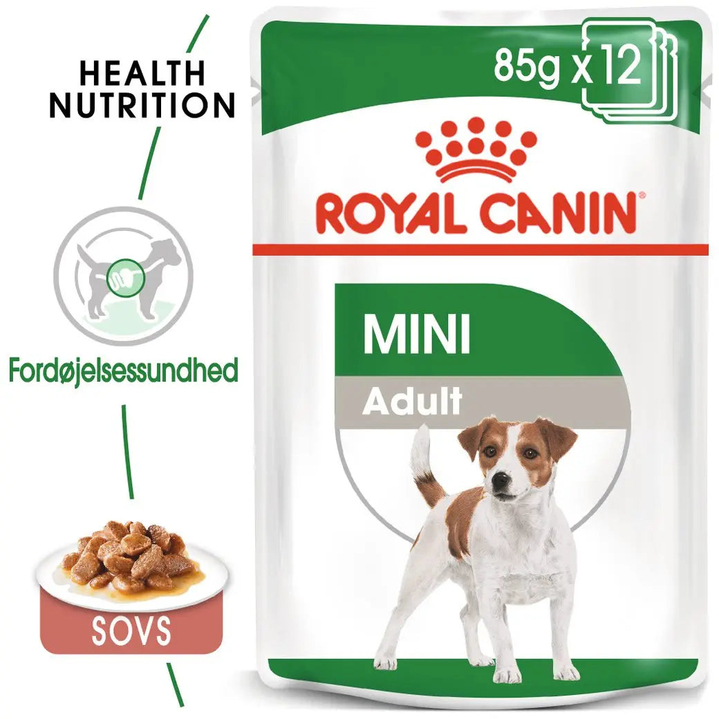 Adult Mini menu pouch 12 x 85 g - Maxi Zoo Danmark