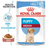 Puppy Medium menu 10 x 140 g - Maxi Zoo Danmark