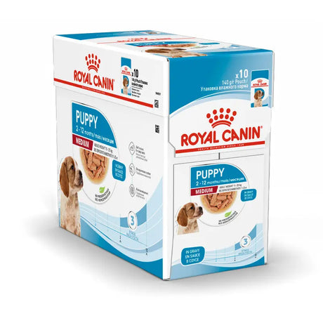 Puppy Medium menu 10 x 140 g - Maxi Zoo Danmark