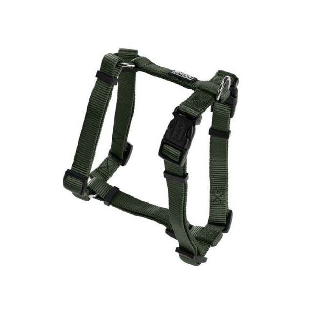 Nylon H-sele Classic Grøn - Maxi Zoo Danmark