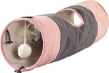 Kattetunnel Selection m/knitrefolie 90x25 cm - Maxi Zoo Danmark