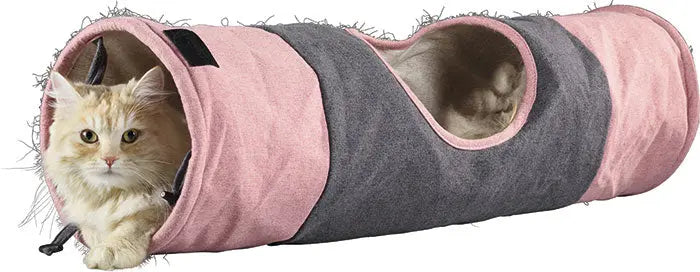 Kattetunnel Selection m/knitrefolie 90x25 cm - Maxi Zoo Danmark