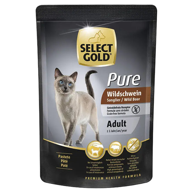 Adult Pure pouch vildsvin 85 g - Maxi Zoo Danmark