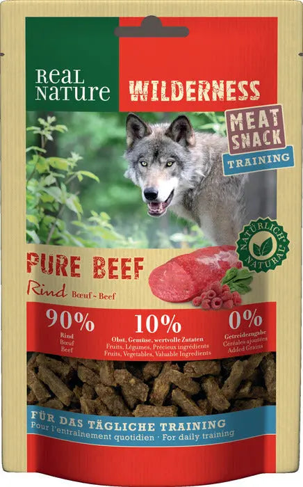 Adult Wilderness Pure Beef snack minis okse 150 g - Maxi Zoo Danmark