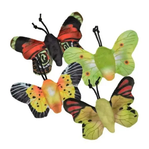 Sommerfugl 12 cm 2-pak ass. farver - Maxi Zoo Danmark
