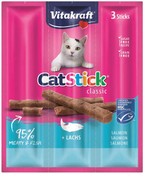 Cat-Stick Classic laks 3x6 g - Maxi Zoo Danmark