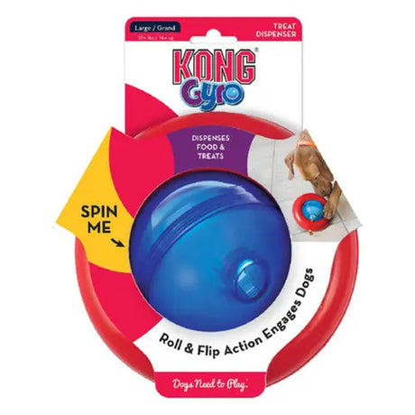 Snack legetøj Gyro large ø 9,5x17 cm rød/blå - Maxi Zoo Danmark