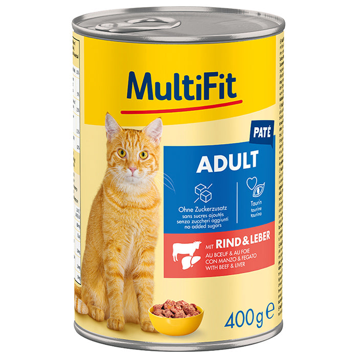 Adult pate, dåse okse & lever 400 g
