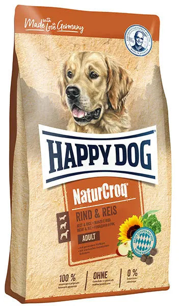 Adult NaturCroq okse & ris 15 kg - Maxi Zoo Danmark