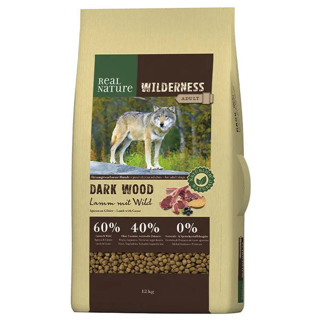 Adult Wilderness Dark Wood lam 12 kg - Maxi Zoo Danmark