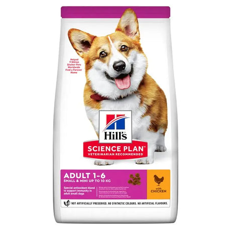 Adult Small & Mini kylling 6 kg - Maxi Zoo Danmark
