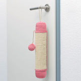 Kradserulle Ivory38 x ø7 cm ass pink/grøn - Maxi Zoo Danmark