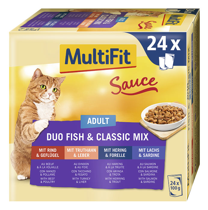 Adult Sauce, menuboks fisk & classic mix 24 x 100 g