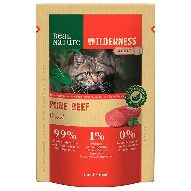 Adult wilderness Pure Beef 85 g - Maxi Zoo Danmark