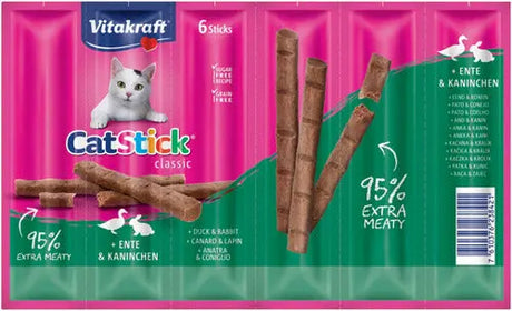 Cat-Stick Mini and & kanin 6x6 g - Maxi Zoo Danmark