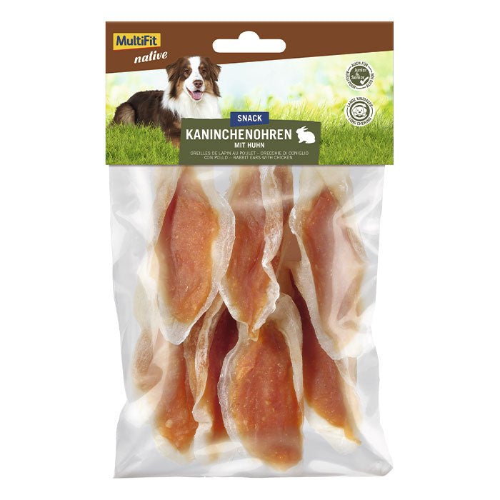 Kaninørefyldt med /kylling 80 g - Maxi Zoo Danmark