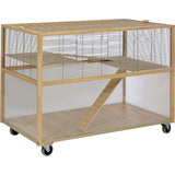 Gnaverbur Deluxe m/hjul 105x69x60 cm 27,8 kg - Maxi Zoo Danmark