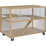 Gnaverbur Deluxe m/hjul 105x69x60 cm 27,8 kg - Maxi Zoo Danmark