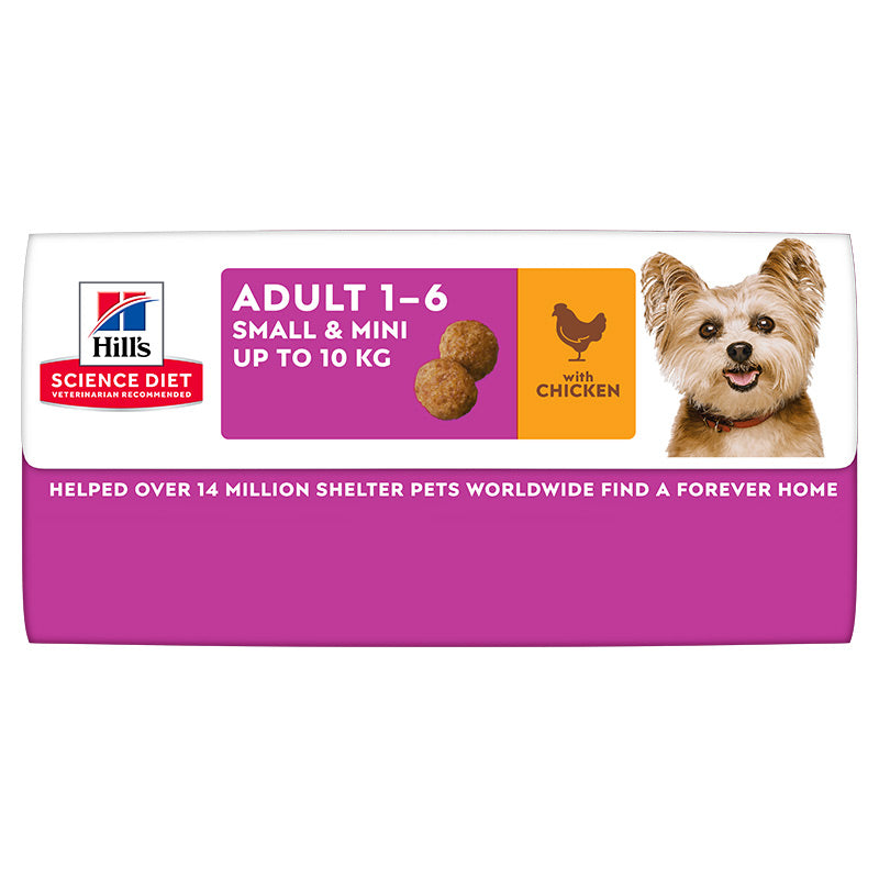 Adult Small & Mini kylling 1,5 kg