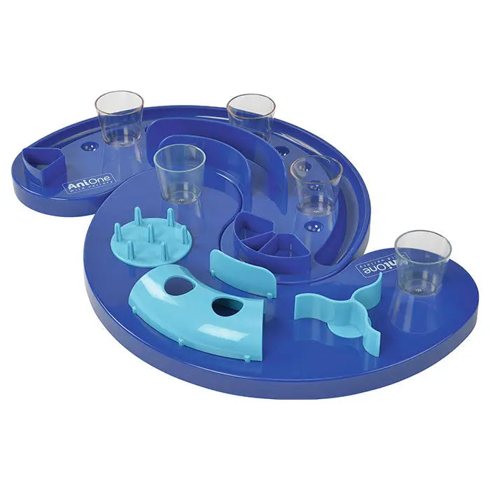 IQ kattelegetøj Yin 30x20 cm blå - Maxi Zoo Danmark