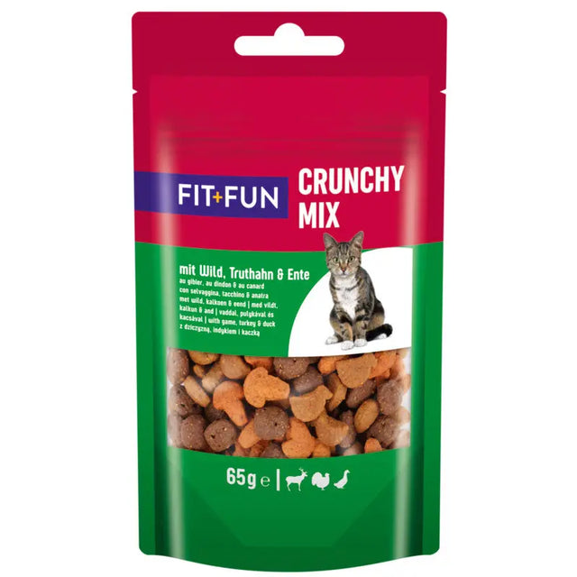Godbidder Crunchy Mix kalkun,and,hjort 65 g - Maxi Zoo Danmark