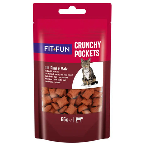 Godbidder Crunchy Pocket okse, malt 65 g - Maxi Zoo Danmark