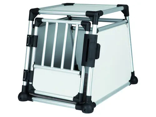 Transportbox M 55x62x78 cm aluminium - Maxi Zoo Danmark