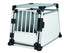 Transportbox M-L 63x65x90 cm aluminium - Maxi Zoo Danmark