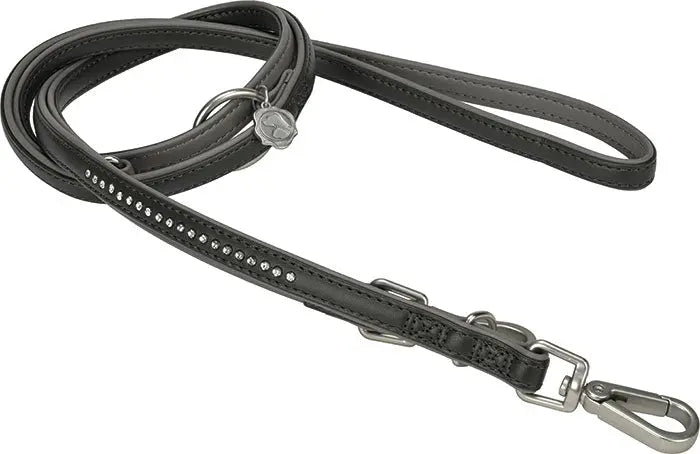 Kunstlæderline Deluxe S grå - Maxi Zoo Danmark