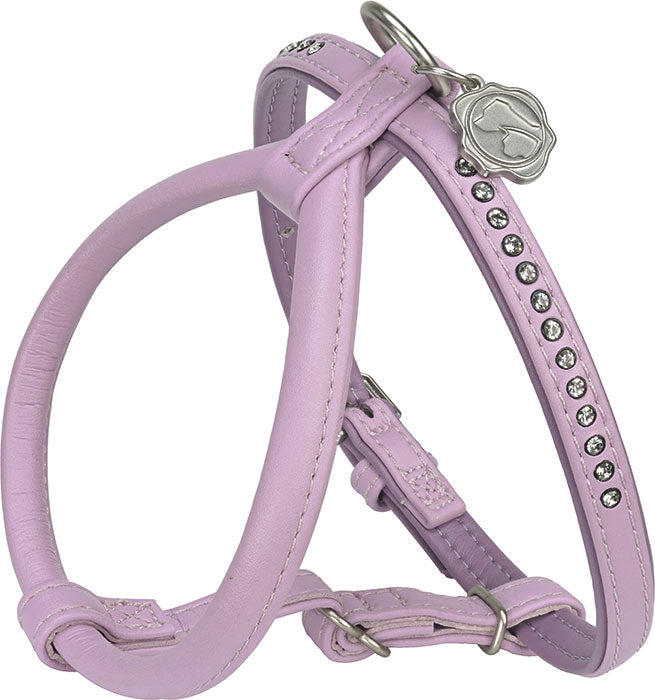 Kunstlædersele Deluxe XS rosa - Maxi Zoo Danmark