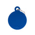 Navnetegn cirkel big 3,93x3,17 cm blå - Maxi Zoo Danmark