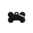 Navnetegn ben small 1,9x3 cm sort - Maxi Zoo Danmark